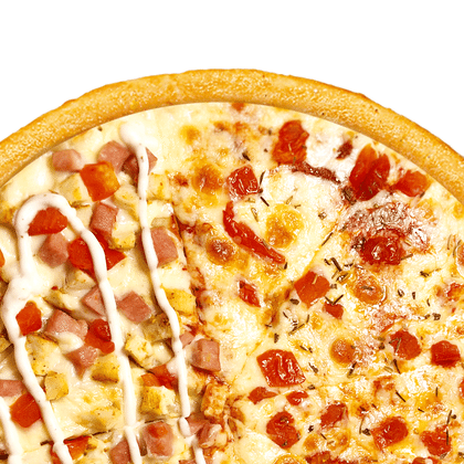 Половинки Маргарита+Чикен ранч