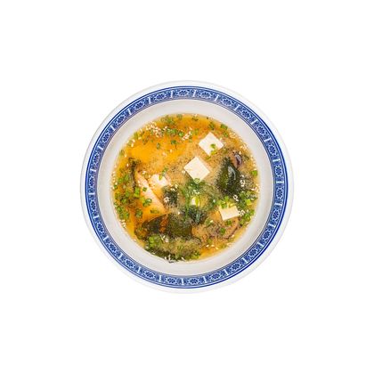 Мисо суп с лососем