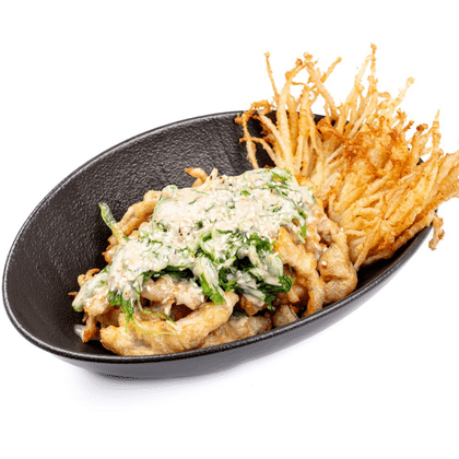 Эноки вешенки темпура