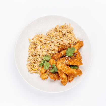 Цыпленок в кисло-сладком соусе