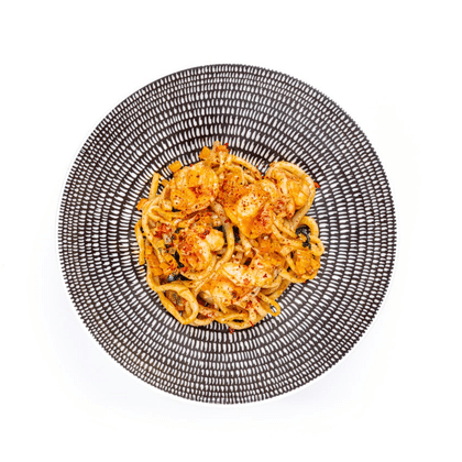 WOK с креветками