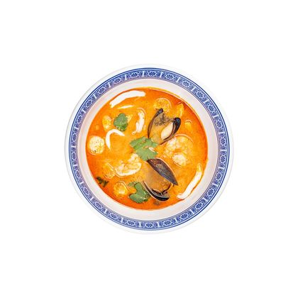 Том Ям c морепродуктами