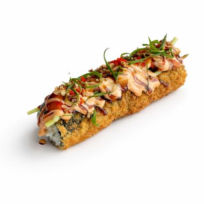 Шауртемпура с шапкой из угря