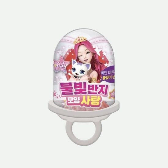 Кольцо брилиант с фонариком