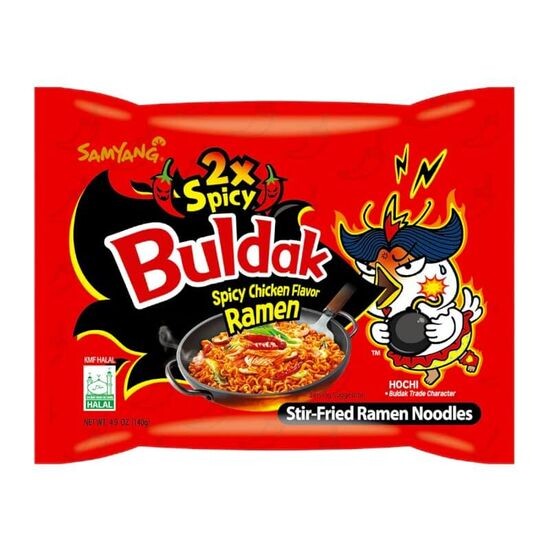Buldak Hot spicy 2x 140гр