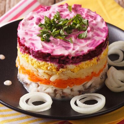 Салат Сельдь под шубой