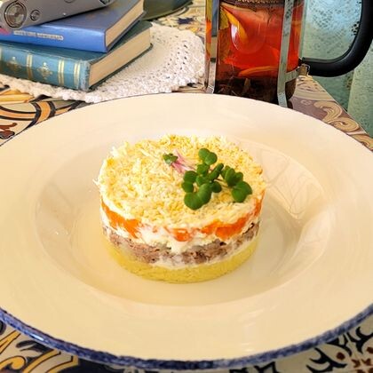 Салат Мимоза