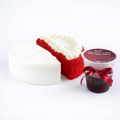 Акция КЦ "Половина Красный бархат+Половина Молочной девочки"