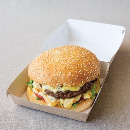 Куриный чизбургер