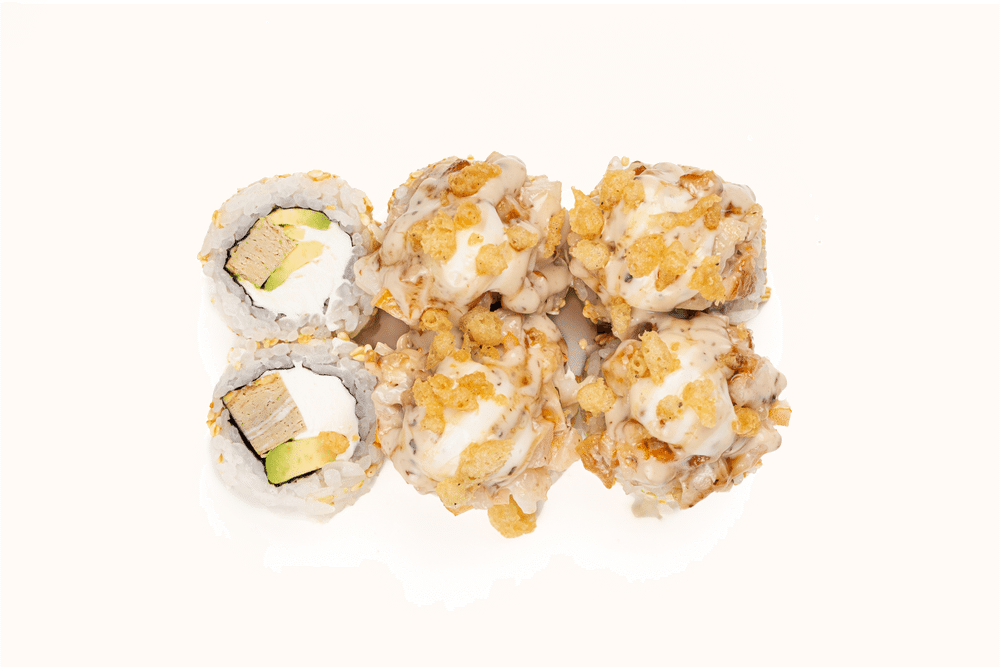 Ролл запеченный угорь с креветкой с доставкой в Павлодаре