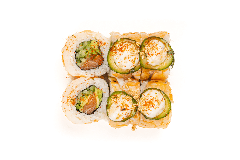 Ролл Креветка ким чи с доставкой в Павлодаре