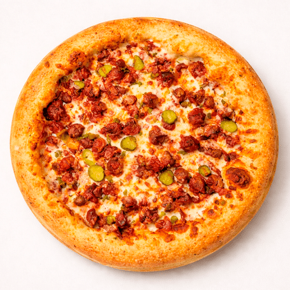 Пицца с боллами из баранины BBQ и сырным бортиком 30 см