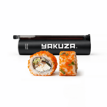 Тубус с жареным лососем