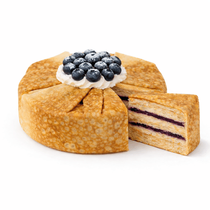 Торт блинный "Смородина"