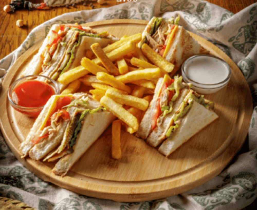 КЛАБ-СЭНДВИЧ С КУРИЦЕЙ