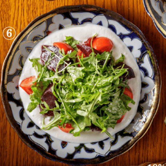 САЛАТ ЗАПЕЧЕННОЙ СВЕКЛЫ С ЙОГУРТОМ