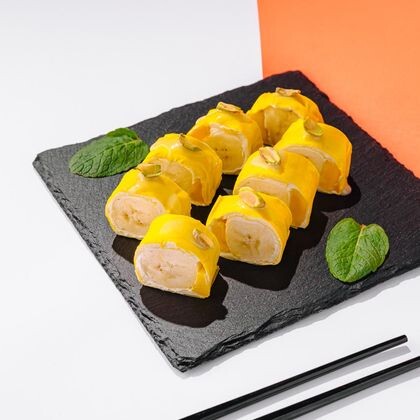 Pistachio Cream Roll