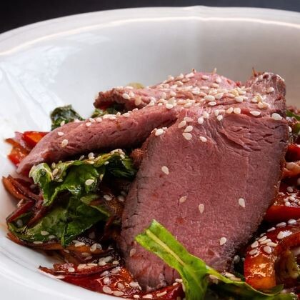 Салат "Азиатский" с ростбифом