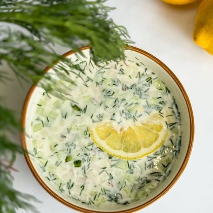 Окрошка овощная