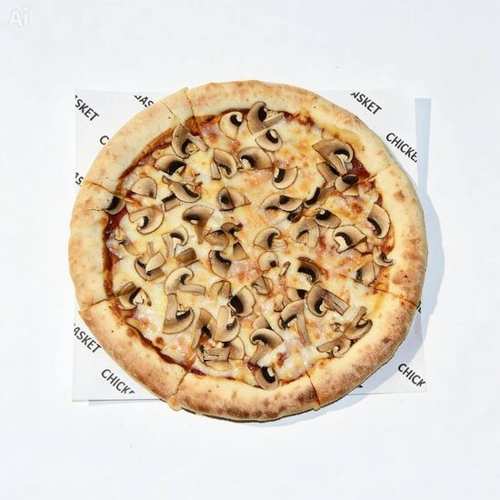 Пицца с грибами