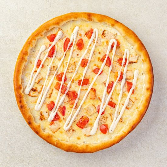 Пицца ранч с курицей