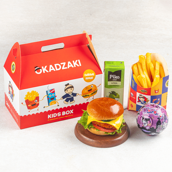 Детское меню (бургер)