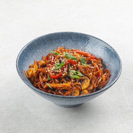 Удон с курицей