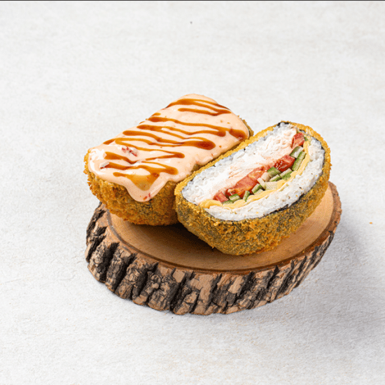 Суши-Бургер с курицей