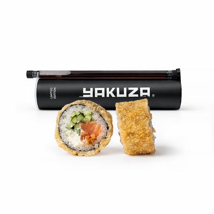 Тубус темпура с семгой