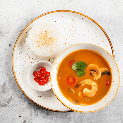 Том Ям с креветками LM