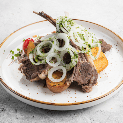 Антрекот из баранины с картофелем LM