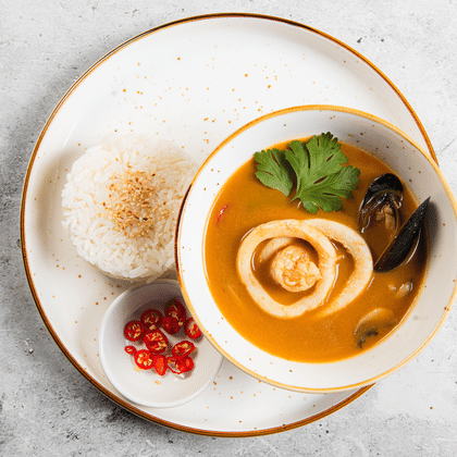 Том Ям с морепродуктами