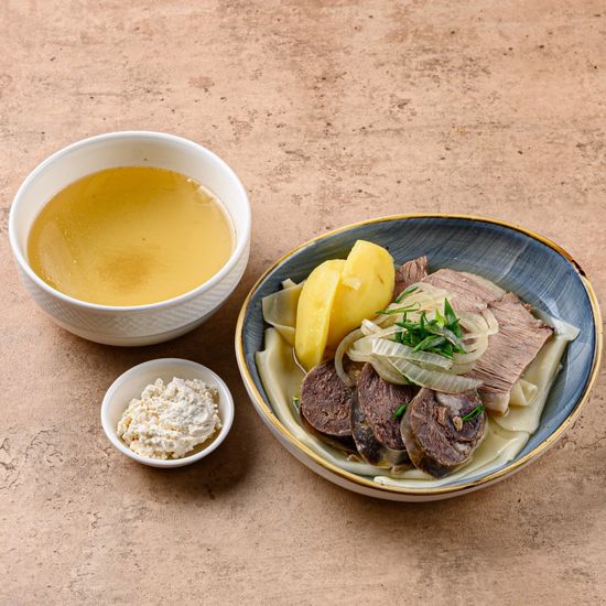 Бешбармак с кониной