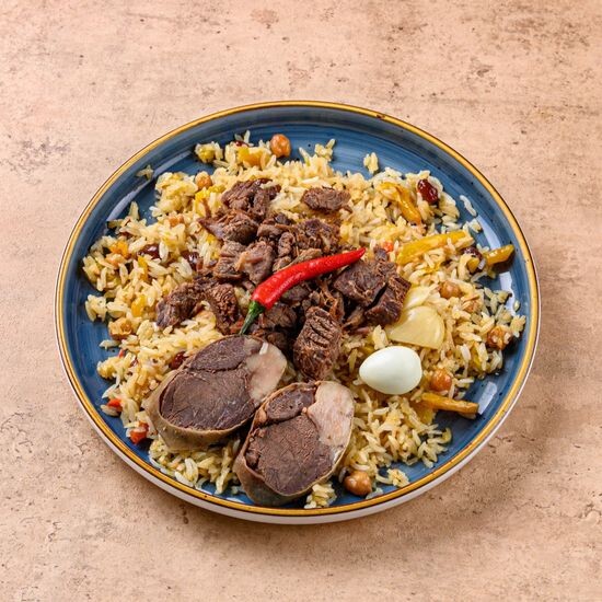 Ханский плов с казы 1 порция