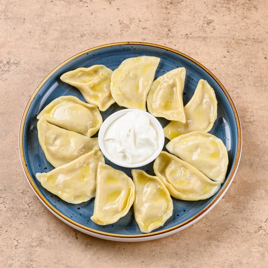 Вареники на пару