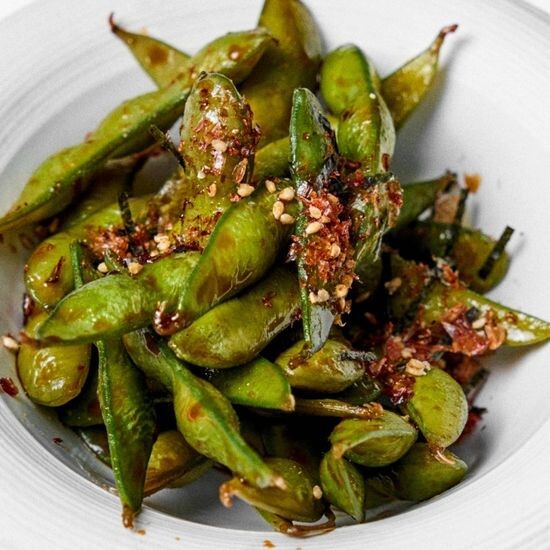Edamame Beans with Teriyaki