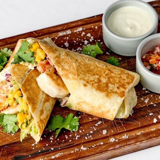 Shrimp Burrito