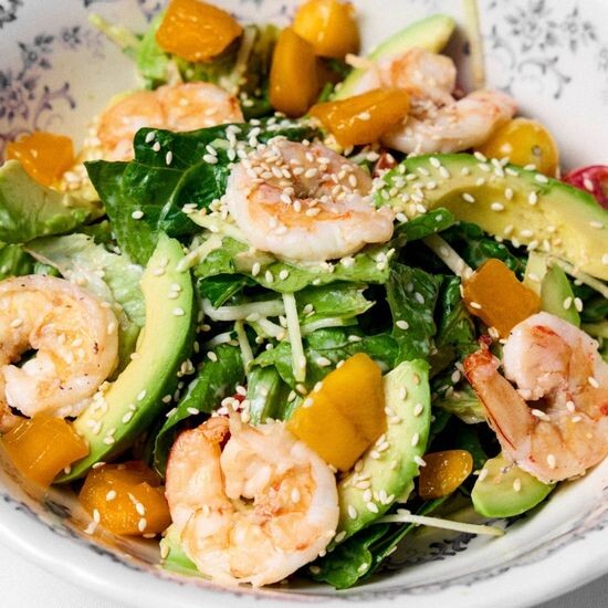 Mango Prawn Salad