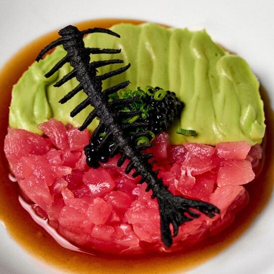 Tuna Tartare wirh Avocado Mousse