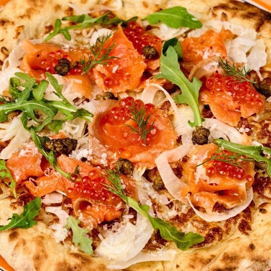 Salmon Pizza