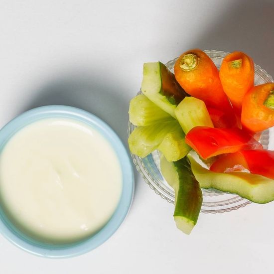 Kids Crudites yugurt