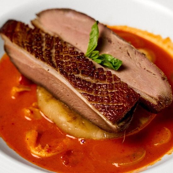 Duck Breast Red Curry