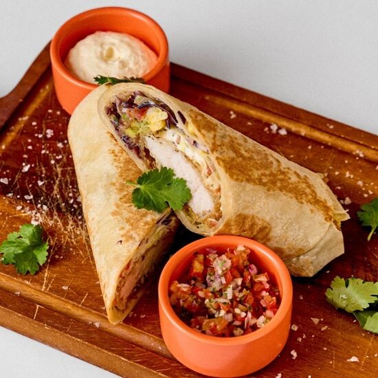 Seabass Burrito