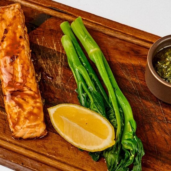 Grilled Salmon Teriyaki
