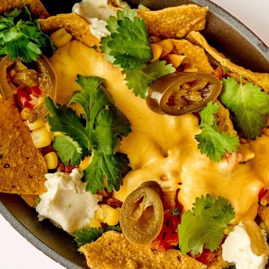 Guacamole Nachos