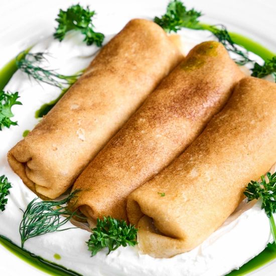 Crapes With Beef