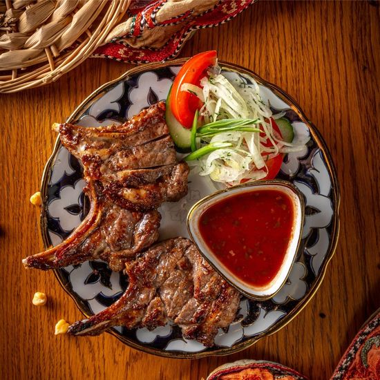 ШАШЛЫК ИЗ КОРЕЙКИ БАРАНИНЫ АФ