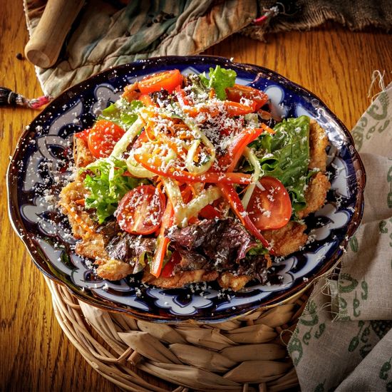 САЛАТ ХРУСТЯЩЕЙ КУРИЦОЙ АФ
