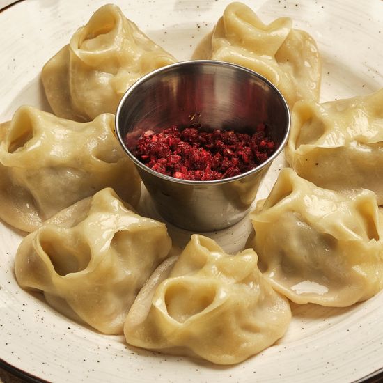 Манты с руб.мясом на пару 7 шт доставка