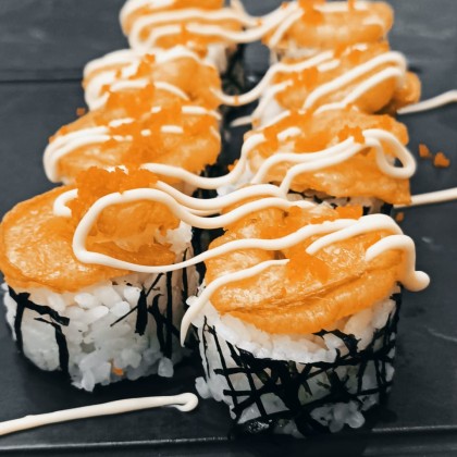 Ролл с креветкой